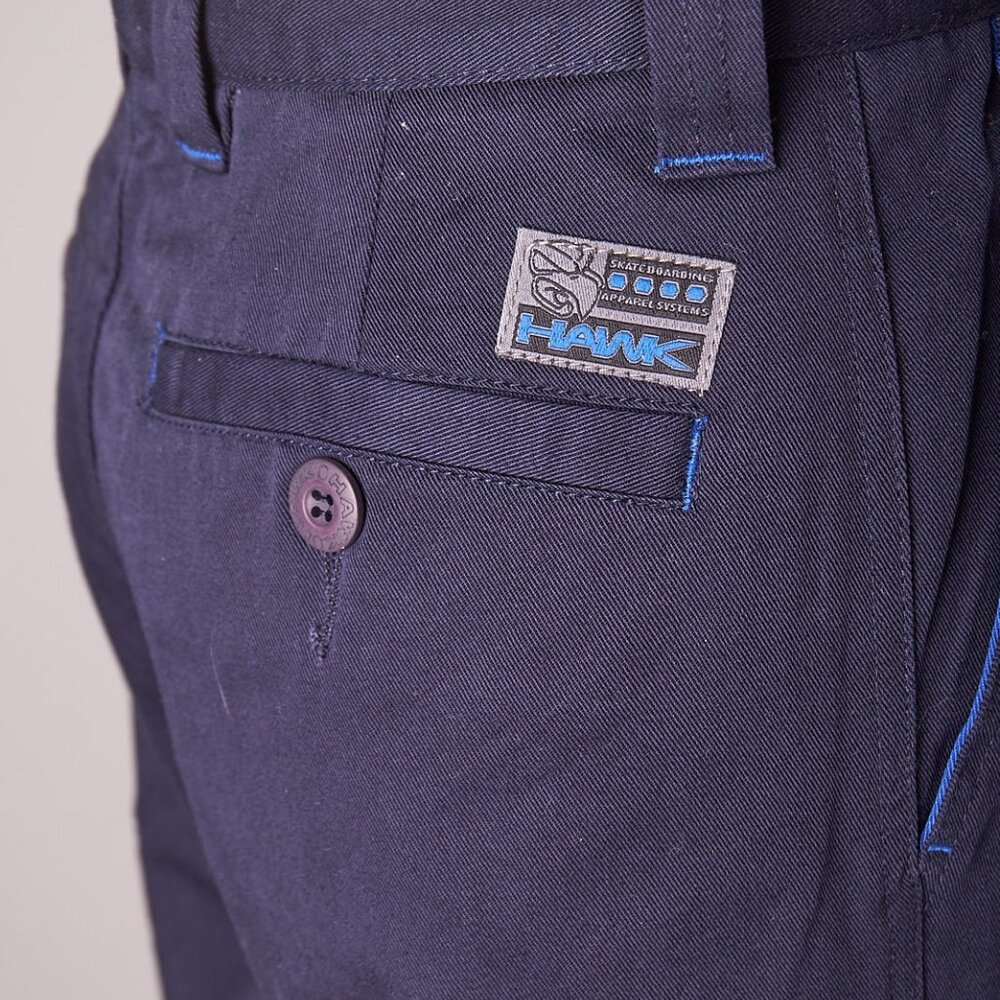 Y2K Hawk Skateboarding Apparel System Deadstock Blue Cargo Pants